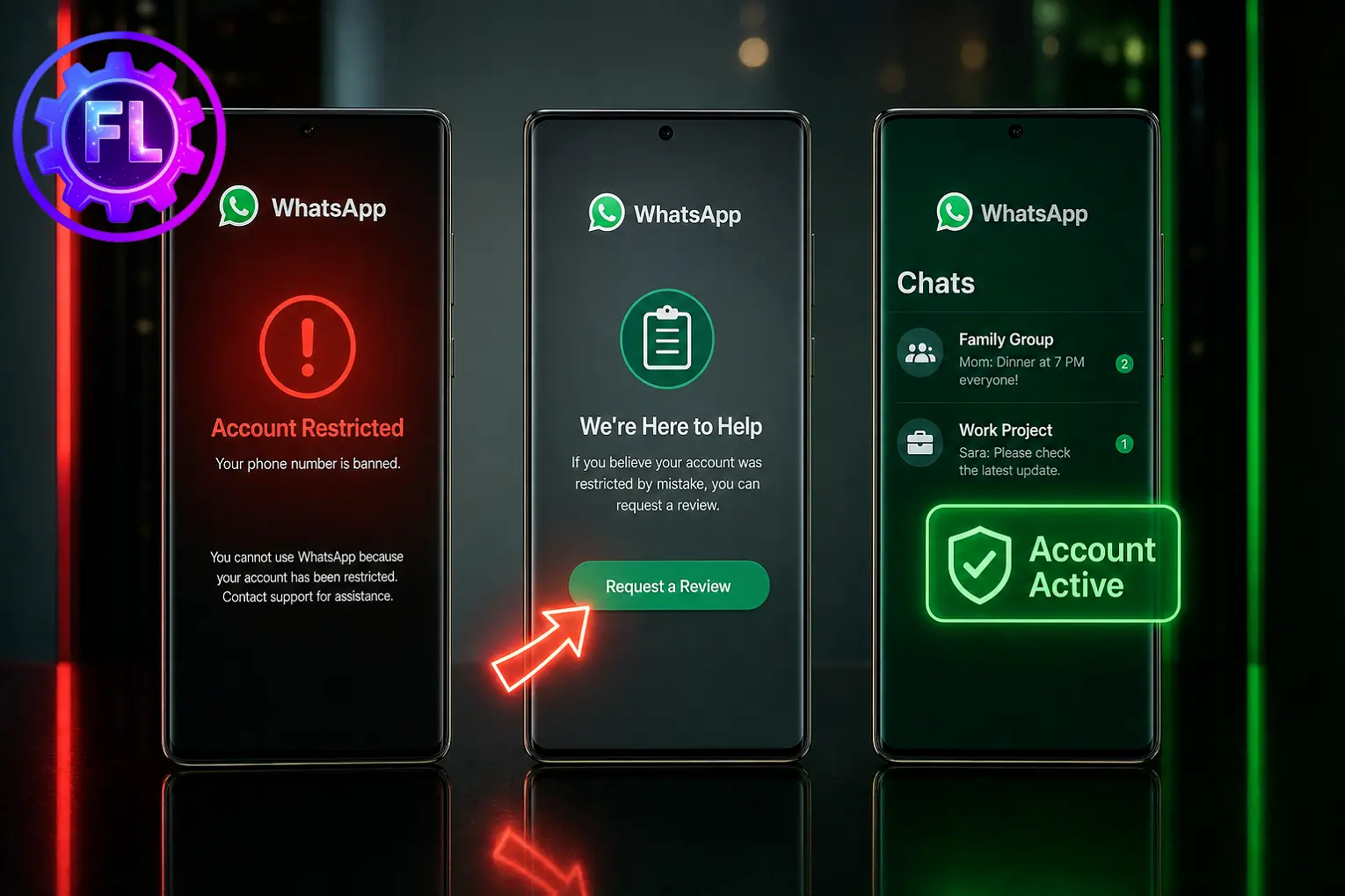whatsapp account banned request review 2026.